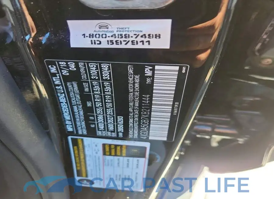 4JGDA5GB7KB211444# 13