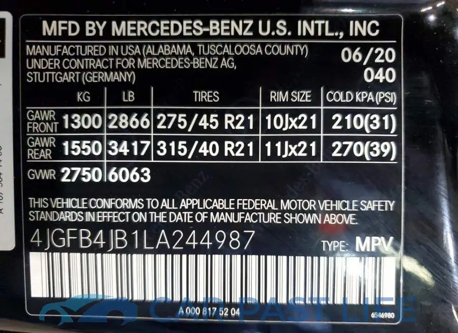 4JGFB4JB1LA244987# 13