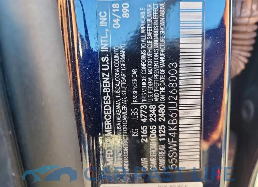 55SWF4KB6JU268003# 12