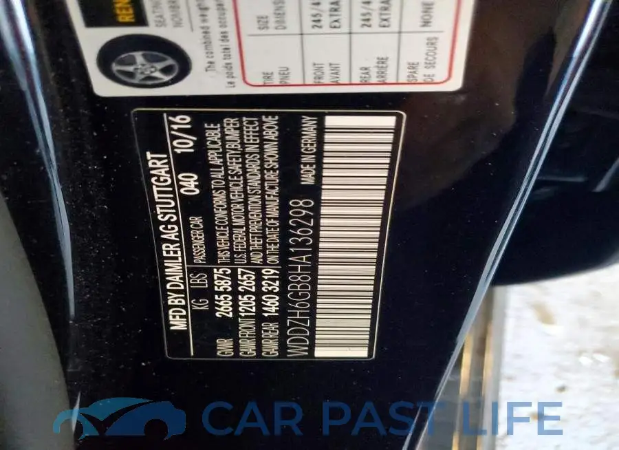 WDDZH6GB8HA136298# 13