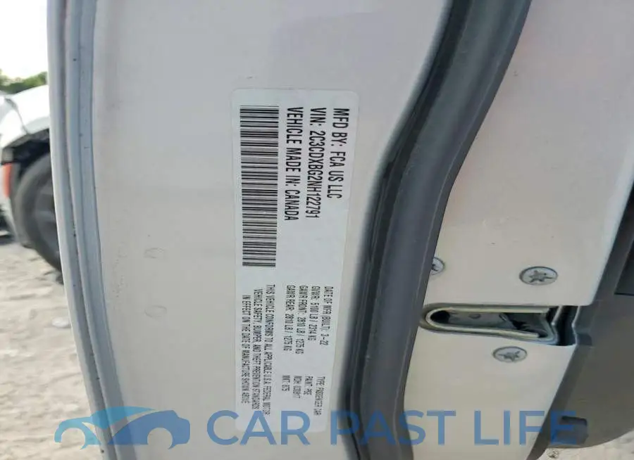2C3CDXBG2NH122791# 12