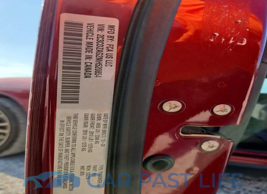 2C3CDZAG2MH520854# 12