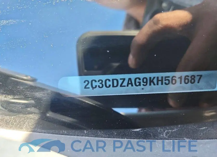 2C3CDZAG9KH561687# 12