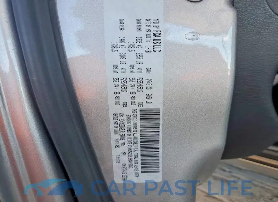 2C4RDGBG8JR160083# 13