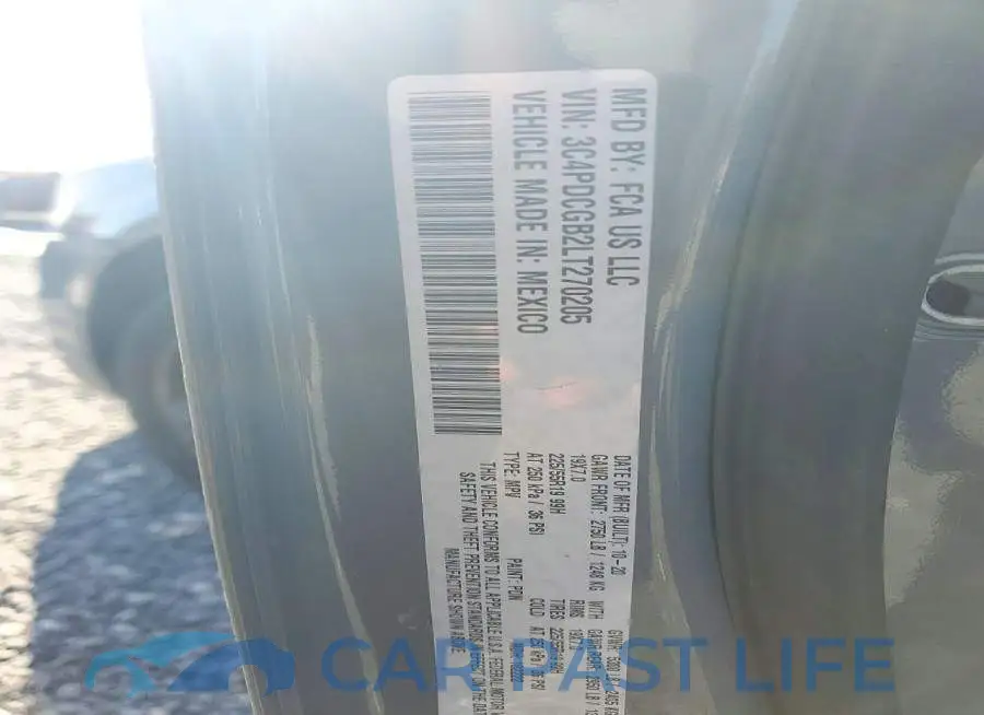 3C4PDCGB2LT270205# 12