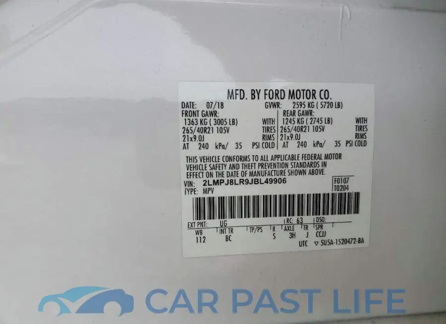 2LMPJ8LR9JBL49906# 14