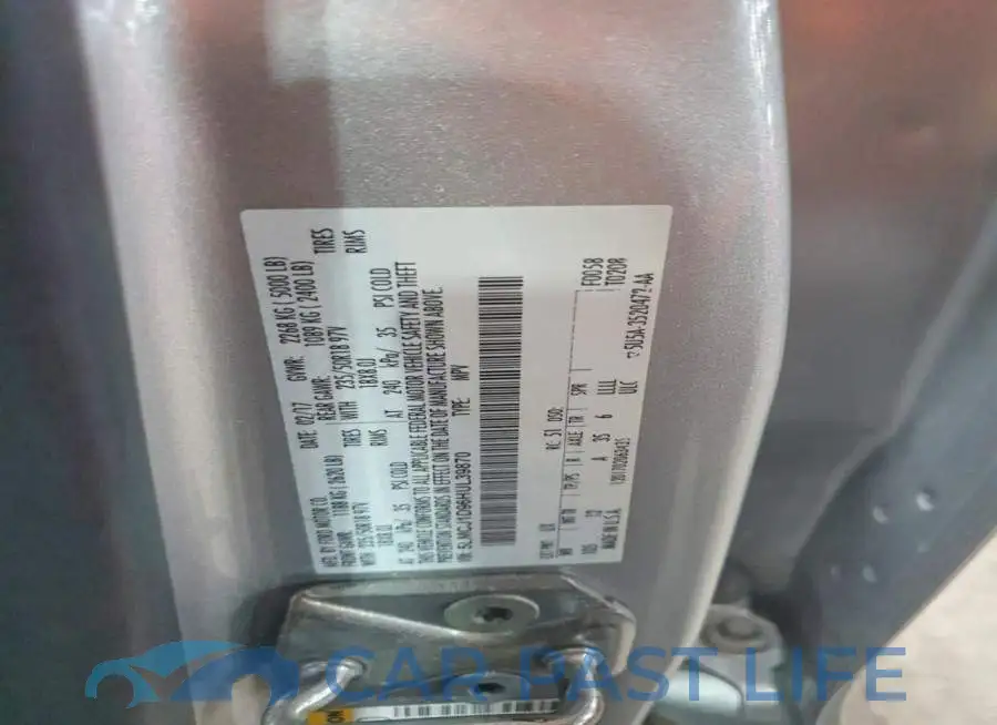 5LMCJ1D96HUL39870# 13