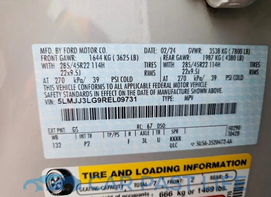 5LMJJ3LG9REL09731# 13