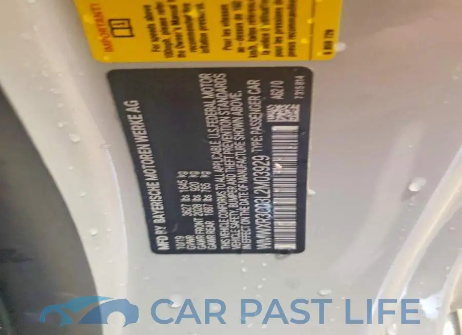 WMWXR3C03L2M03929# 12