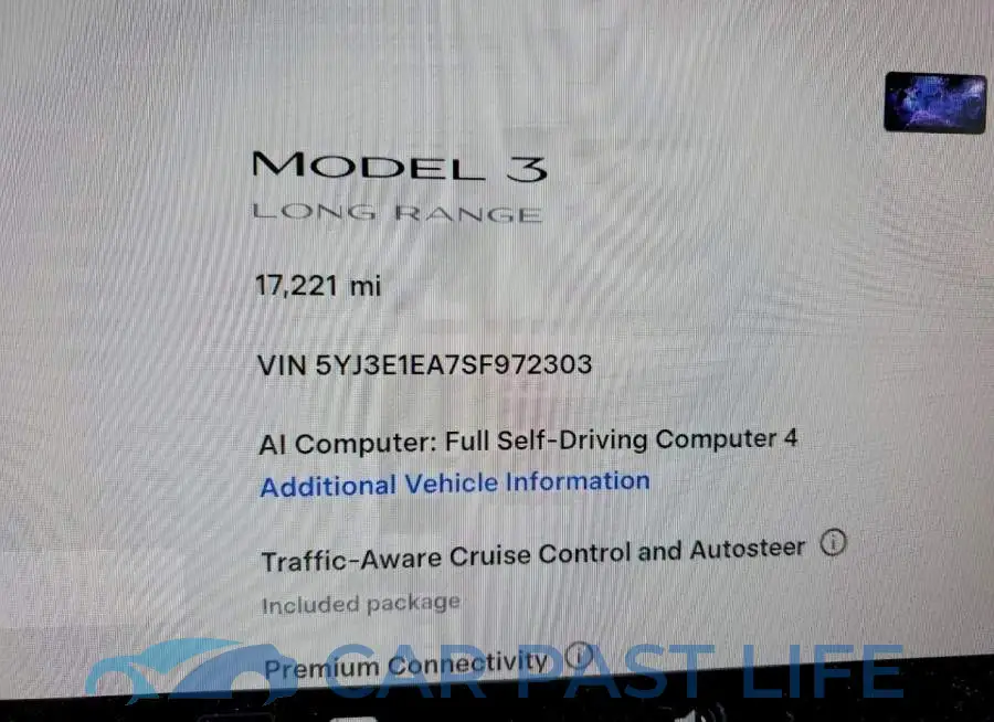 5YJ3E1EA7SF972303# 9