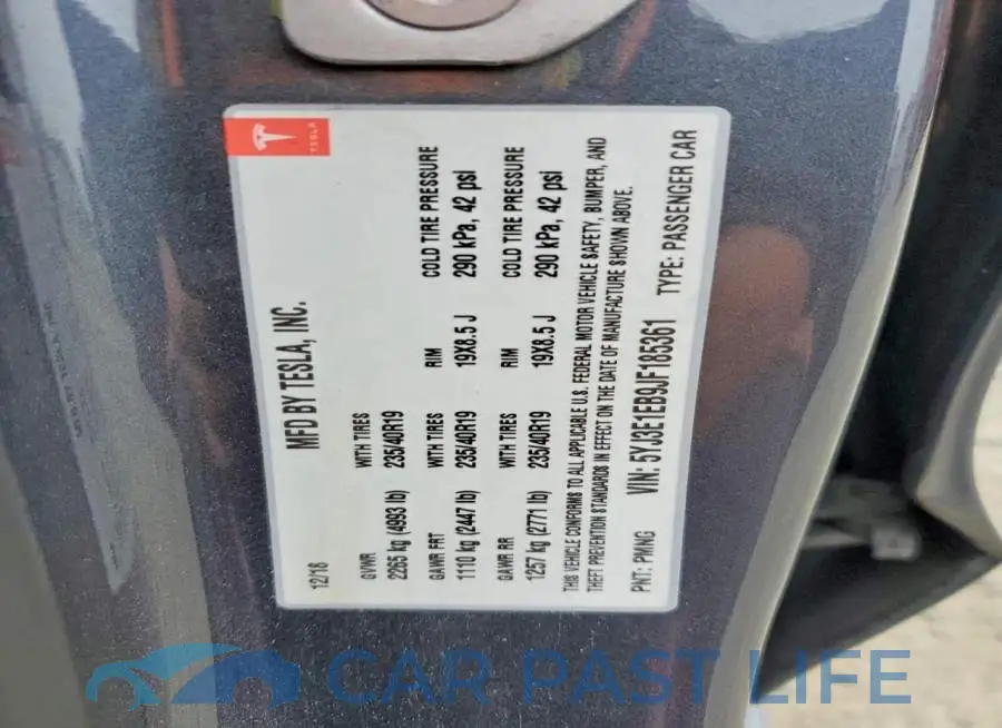 5YJ3E1EB9JF185361# 13