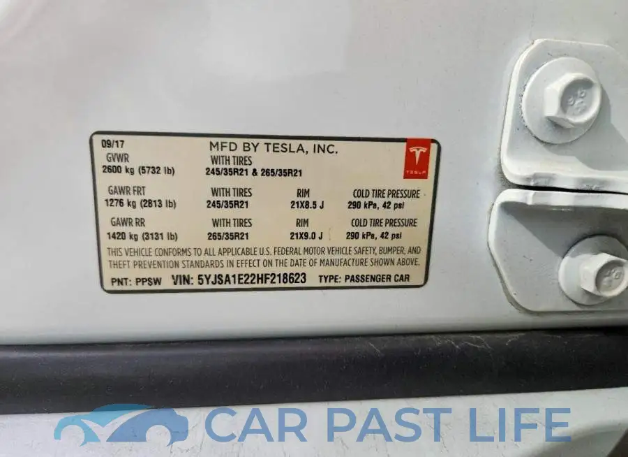 5YJSA1E22HF218623# 12