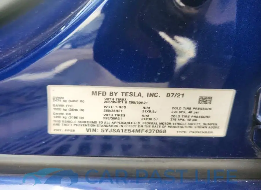 5YJSA1E54MF437068# 12