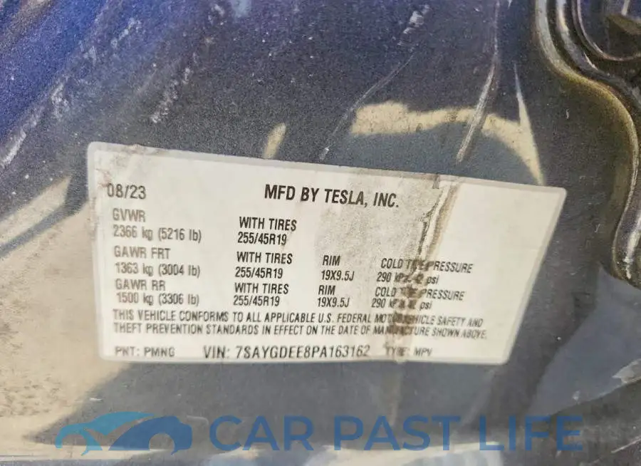 7SAYGDEE8PA163162# 13