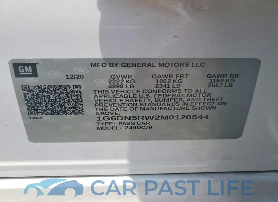 1G6DN5RW2M0120544# 12