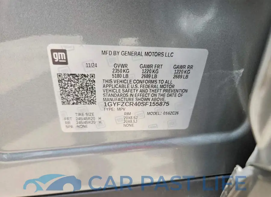 1GYFZCR40SF155875# 14