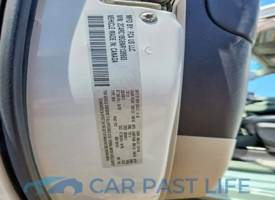 2C4RC1BG6NR138993# 13