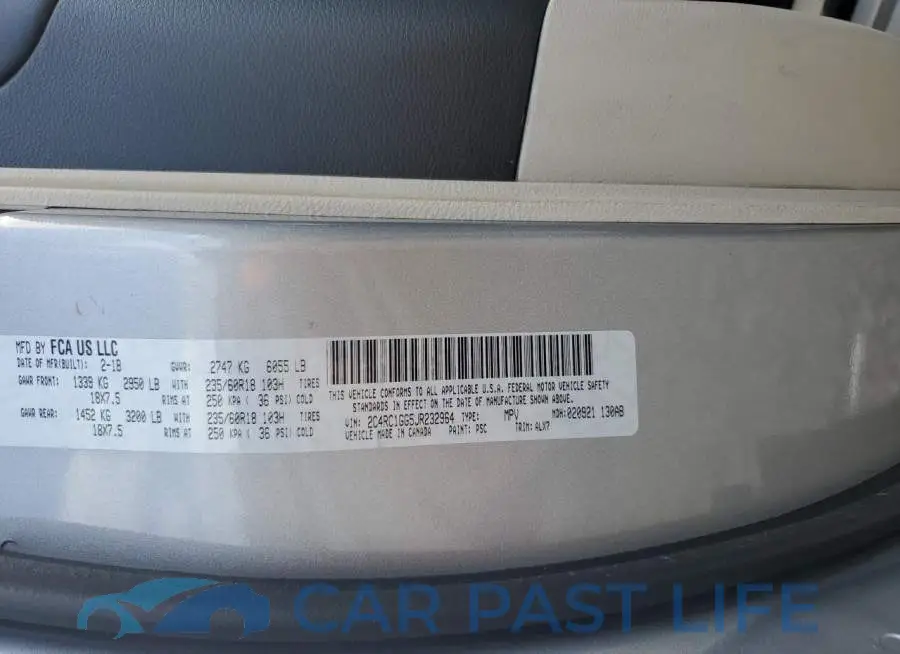 2C4RC1GG5JR232964# 13