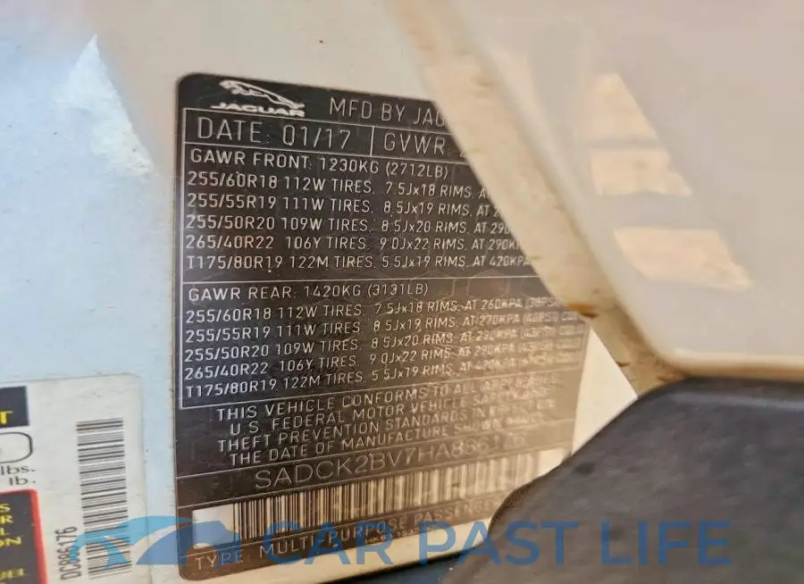 SADCK2BV7HA886176# 14