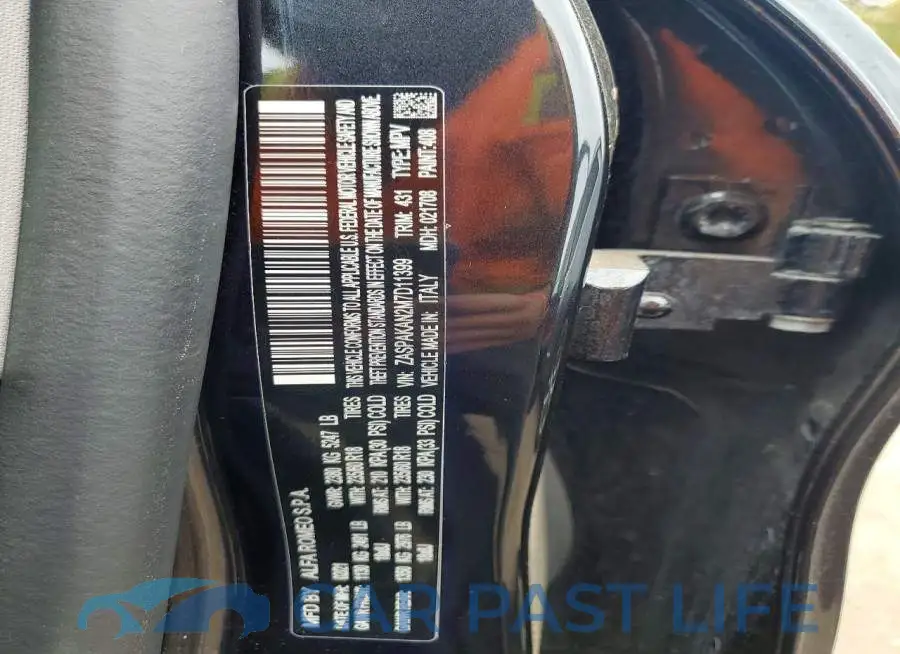 ZASPAKAN2M7D11399# 13