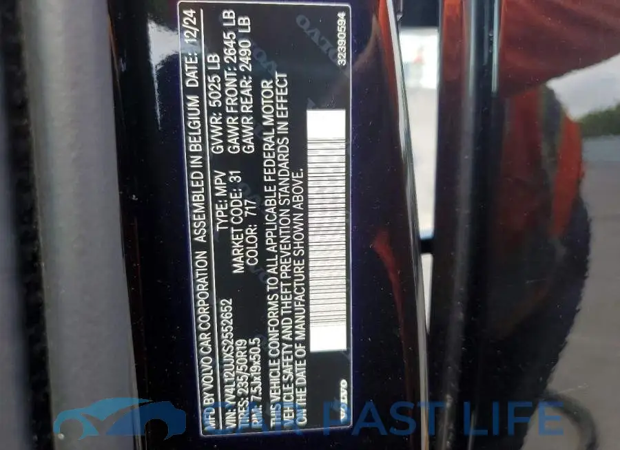 YV4L12UJXS2552652# 13