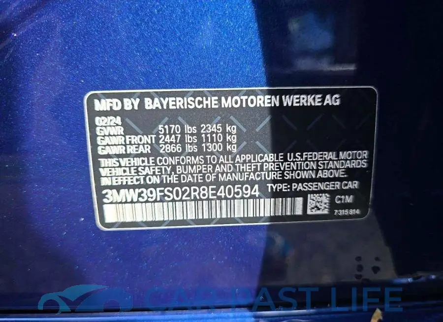 3MW39FS02R8E40594# 10