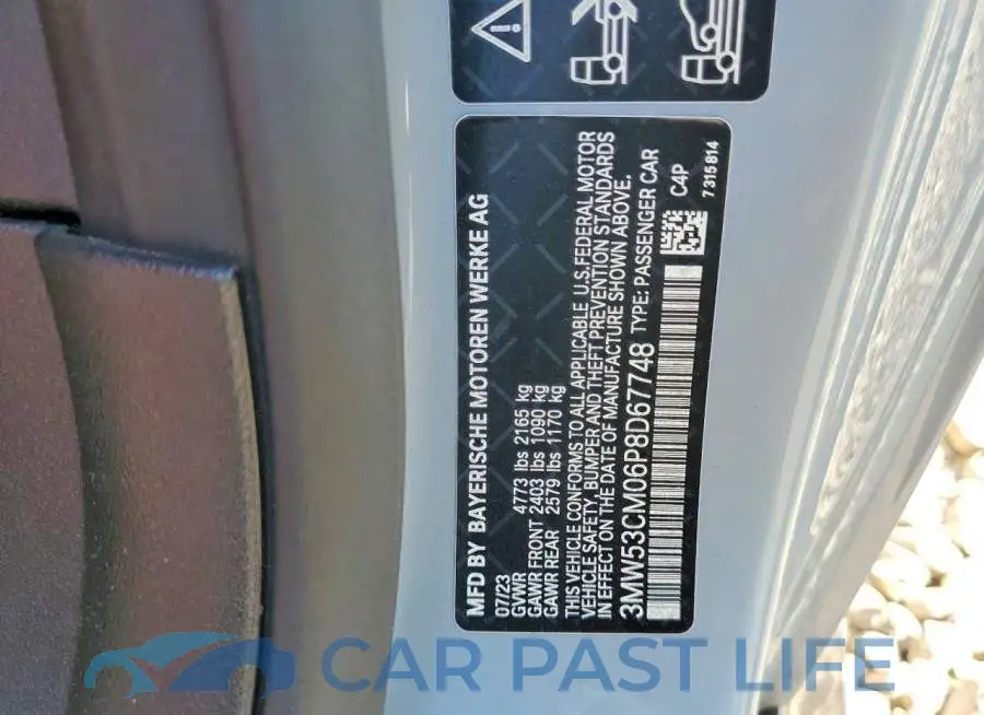3MW53CM06P8D67748# 12