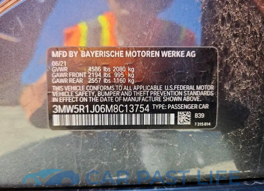 3MW5R1J06M8C13754# 12