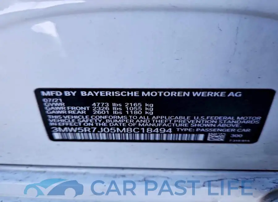 3MW5R7J05M8C18494# 13