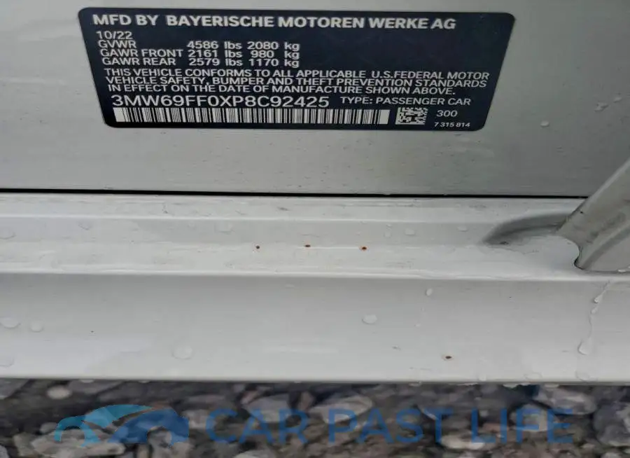 3MW69FF0XP8C92425# 12