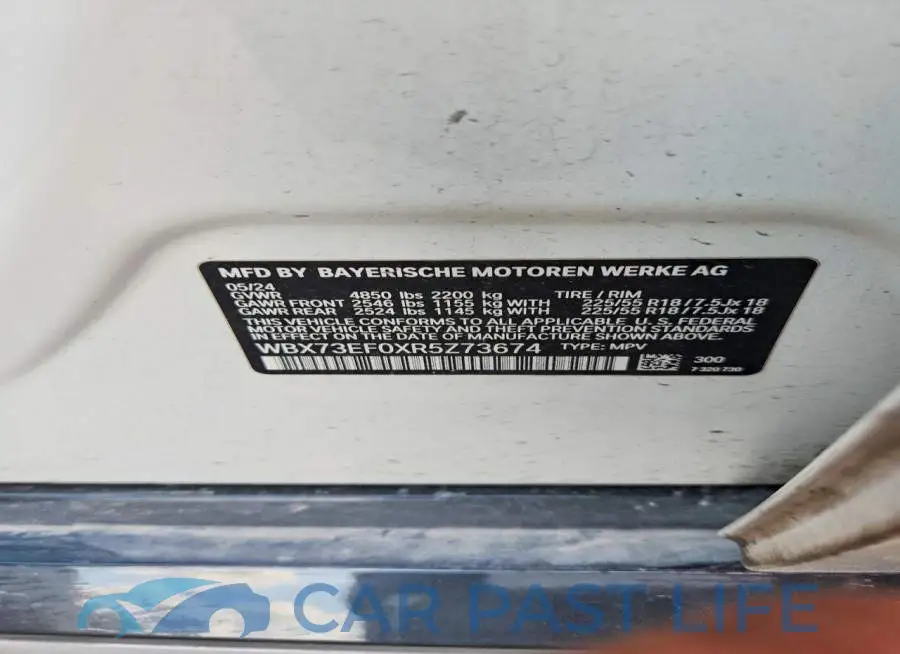 WBX73EF0XR5Z73674# 14