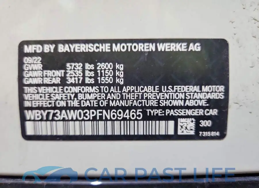 WBY73AW03PFN69465# 12