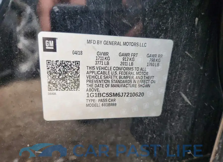 1G1BC5SM6J7210620# 12