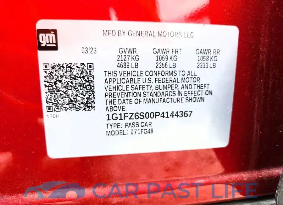 1G1FZ6S00P4144367# 13