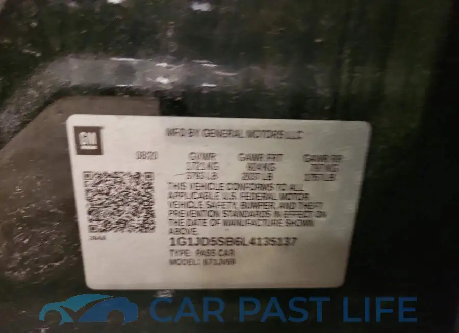 1G1JD5SB6L4135137# 12
