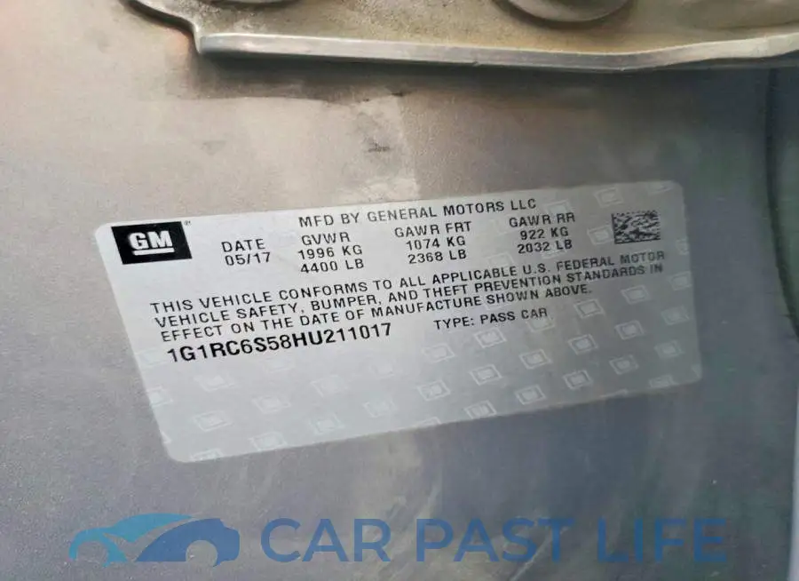 1G1RC6S58HU211017# 13