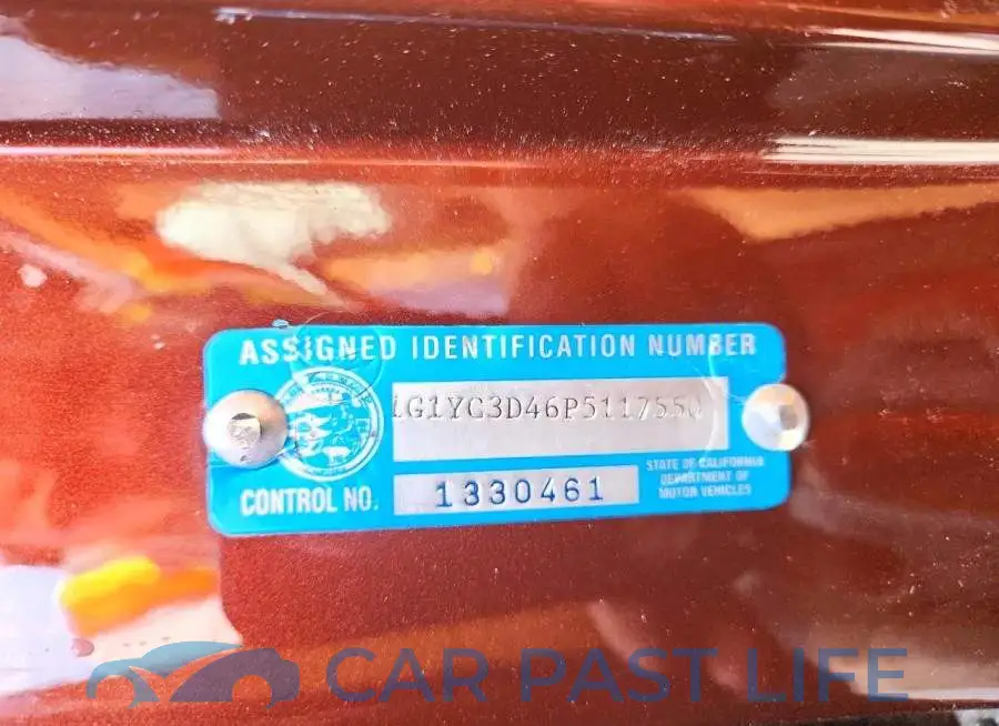 1G1YC3D46P5117550# 12