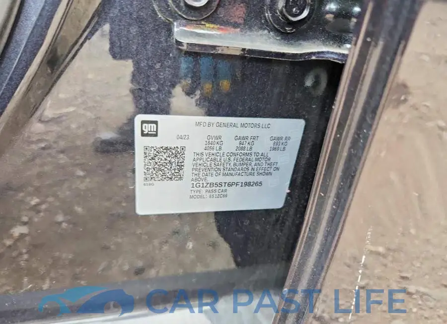 1G1ZB5ST6PF198265# 12