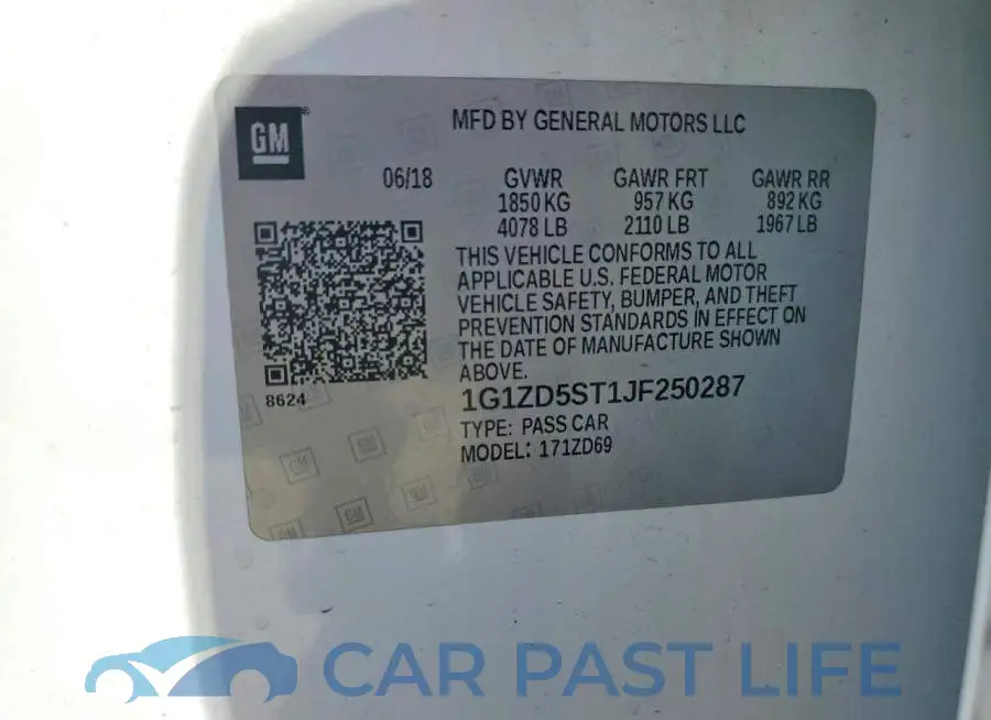 1G1ZD5ST1JF250287# 12