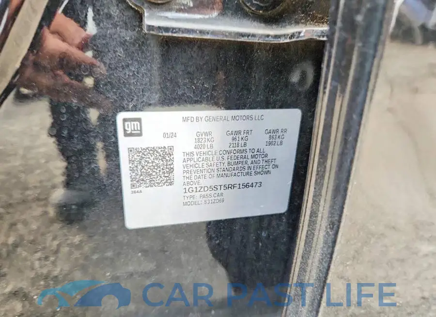 1G1ZD5ST5RF156473# 12