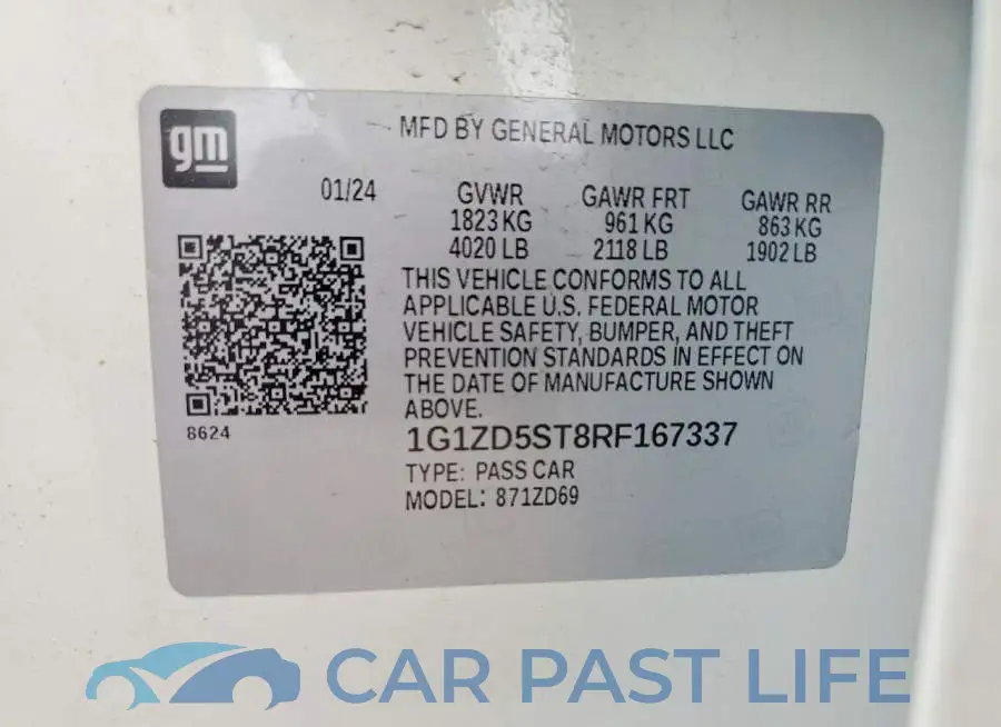1G1ZD5ST8RF167337# 12