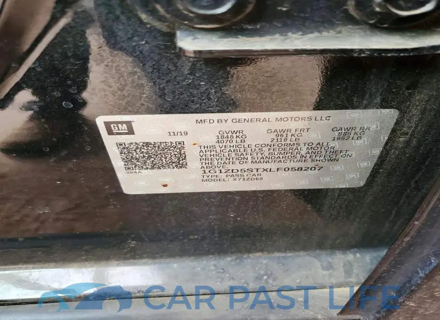 1G1ZD5STXLF058207# 12