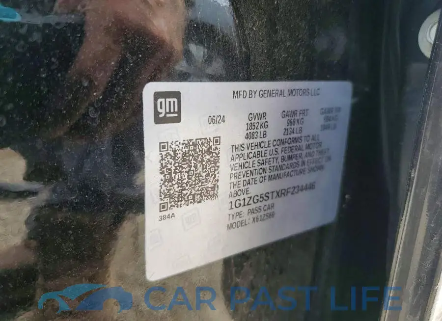 1G1ZG5STXRF234446# 12