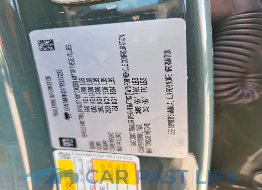 1GNS6RKD6TR137222# 13