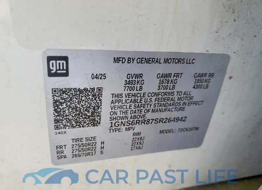1GNS6RR87SR264942# 14