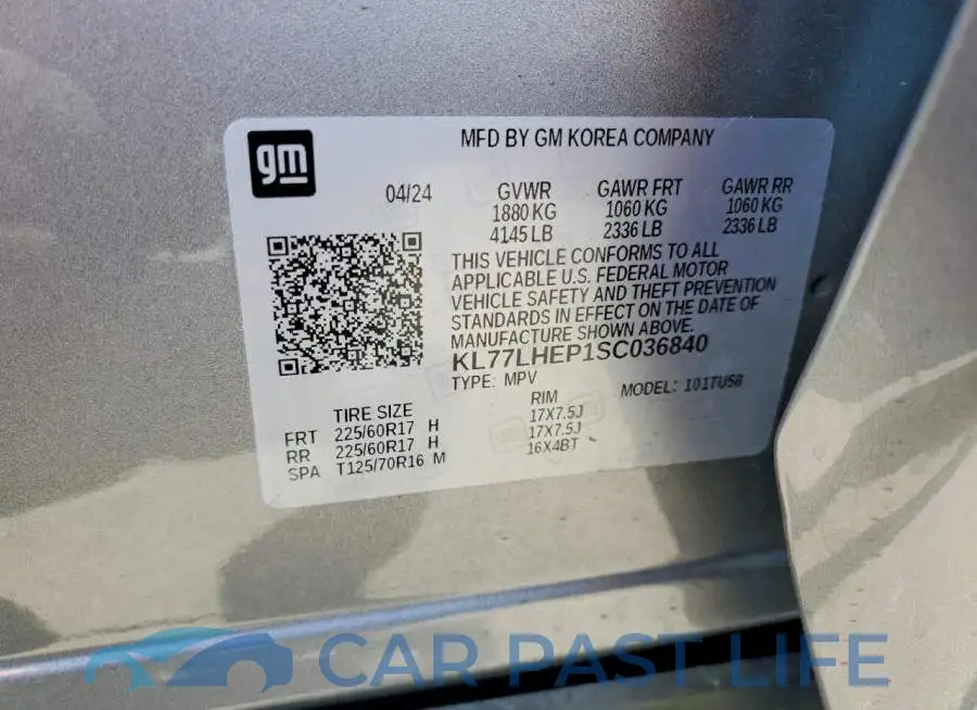 KL77LHEP1SC036840# 13