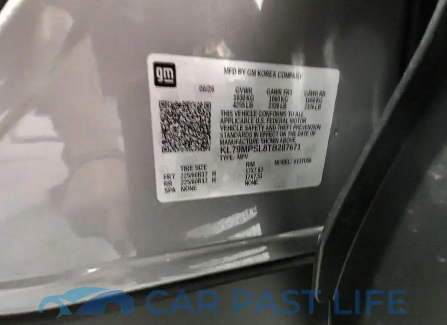 KL79MPSL8TB287671# 14
