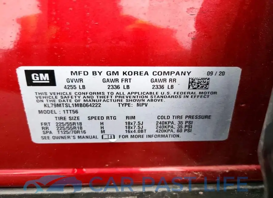 KL79MTSL1MB064222# 13