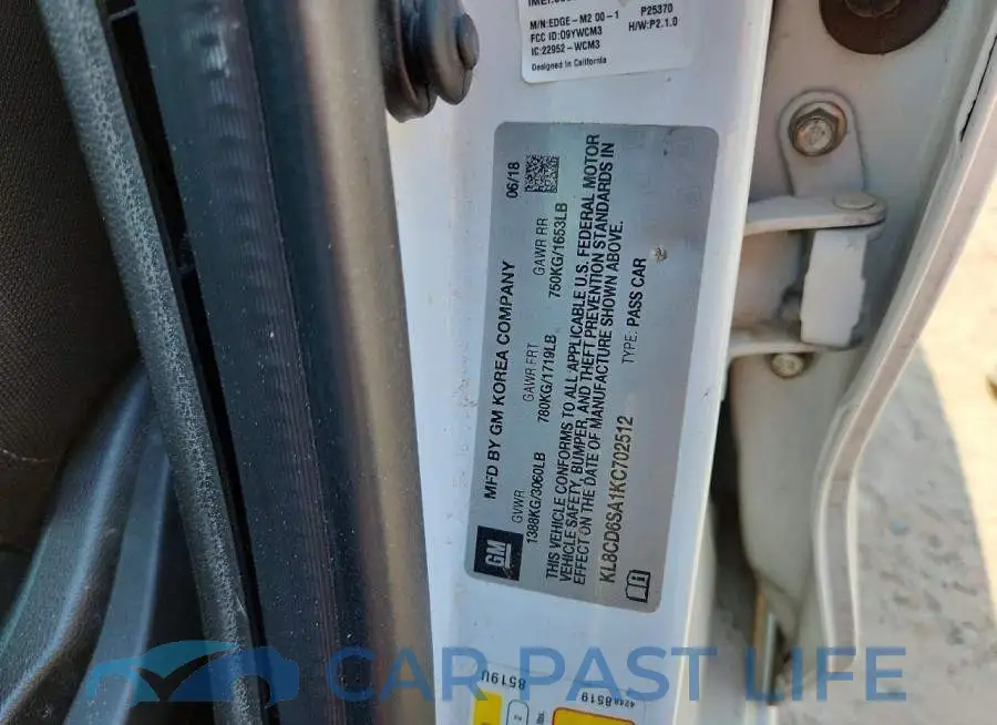 KL8CD6SA1KC702512# 12