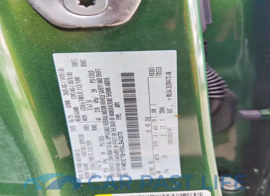 1FMDE7BH5SLB43070# 13